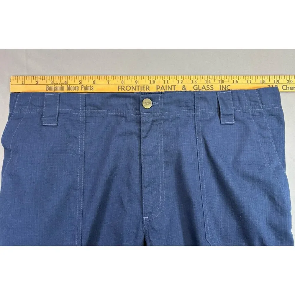 Carhartt Force Scrub Pants Dark Blue Ripstop Cargo Medical Men’s Large - Picture 5 of 10